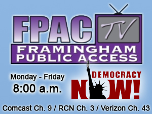 FPAC-TV to begin airing Democracy Now! news
