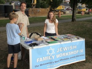 Jewish Family Workshop at Framingham Concert on the Green, August 5, 2011