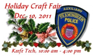 Framingham Auxiliary Police Craft Fair, December 10, 2011 - Keefe Tech