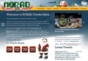2012 NORAD Santa Tracker