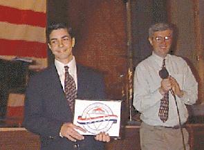 [ Photo of Richard Thorne and George King ]