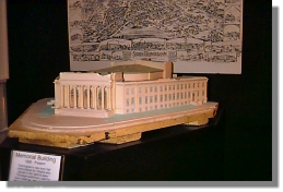 [photo] Framingham Historical Society: Memorial Building - Architect's Model