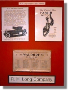 [photo] Framingham Historical Society: R.H. Long Company - Shoe Manufacturer turned Auto Dealer
