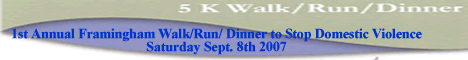 Stop Domestic Violence Walk/Run
