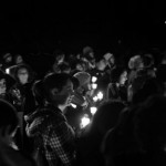 Candlelight vigil, Laramie Project, Framingham High School, December 4, 2010. (Photo by Evan Higgens)