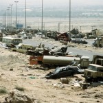public domain photo from Highway of Death, Operation Desert Storm, 18-APR-1991