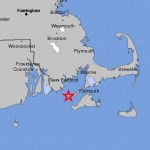 MAP - May 15, 2011 - Earthquake off Cape Cod