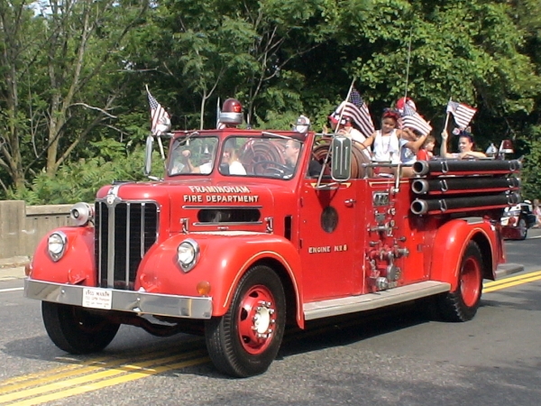 Vintage Framingham Fire Engine 8