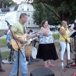 Off The Hook at concert on the Green, August 5, 2011