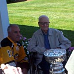 Bruce and Desire "Dave" Caissie with Stanley Cup at St. Partick's Manor (September 2, 2011)