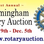 41st Annual Framingham Rotary Auction - Nov. 19th through Dec. 5th, 2012.