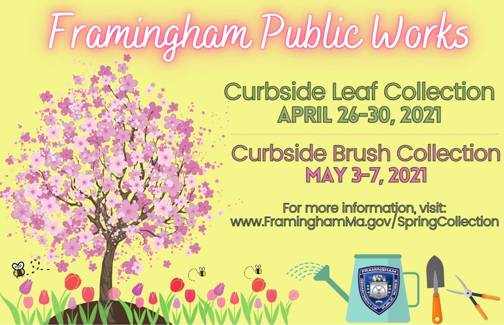 2021 Framingham Leaf & Brush Pickup info