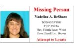 Framingham Missing Person: Madeline DeShazo, 1/16/2023