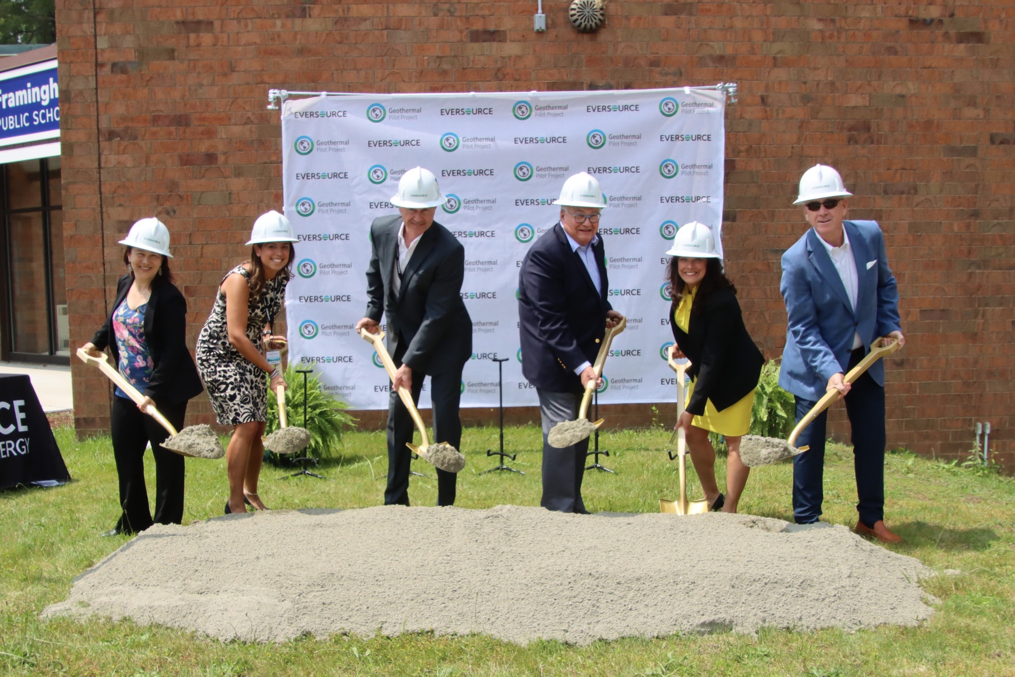 Framingham News Eversource Breaks Ground on Geothermal Energy Project
