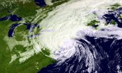 Hurricane Gloria approaching New England on September 27, 1985.